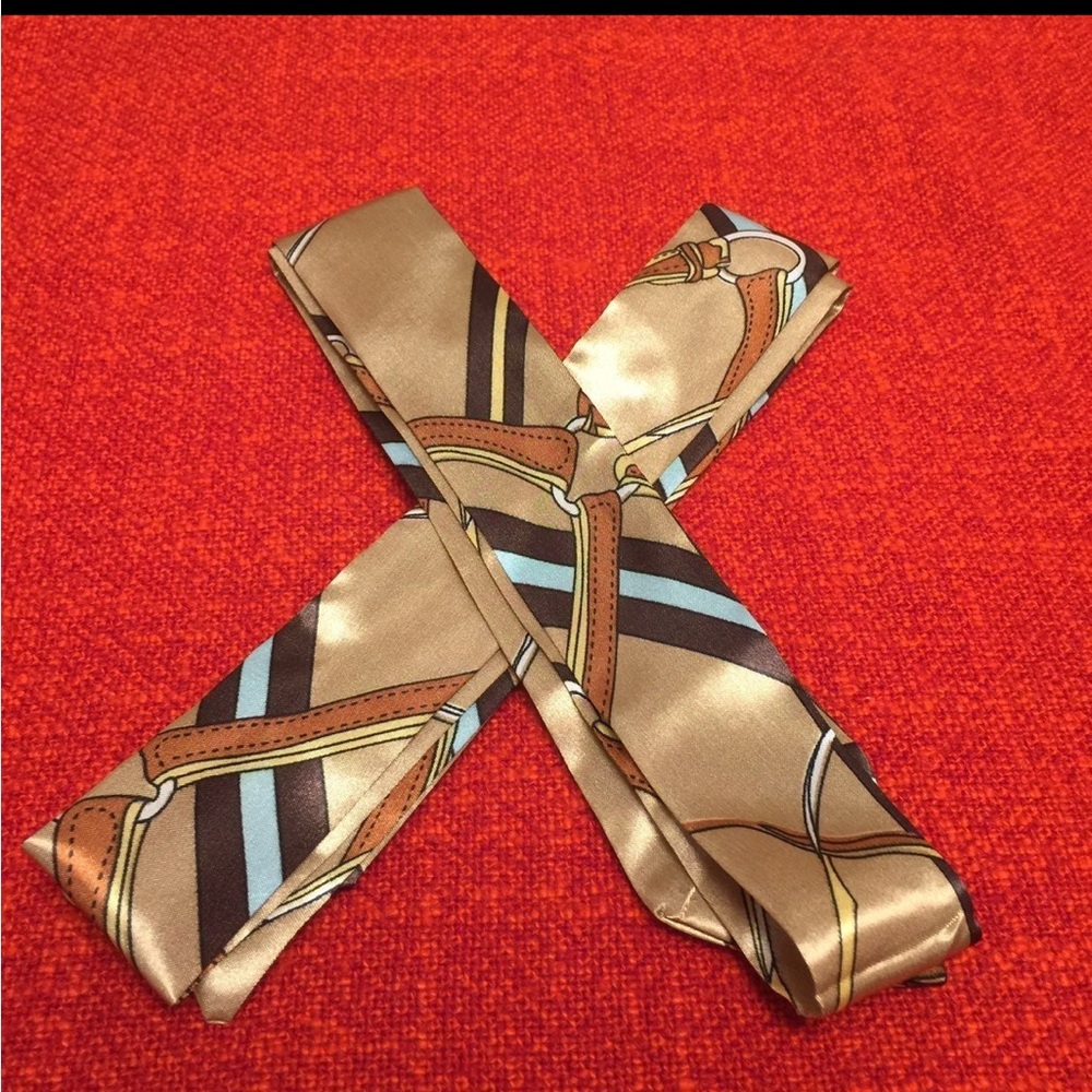 ❤️❤️❤️New purse scarf twilly/set of 2❤️❤️❤️ - Picture 5 of 8